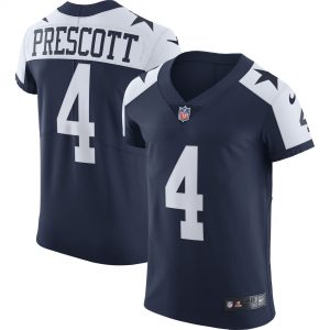 Dak Prescott Dallas Cowboys Nike Alternate Vapor Elite Player Jersey – Navy