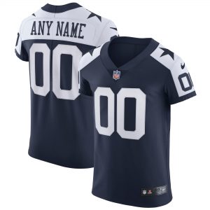 Dallas Cowboys Nike Alternate Vapor Elite Custom Jersey