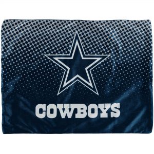 Dallas Cowboys Two-Pack Plush Dot Pillow Protectors