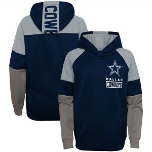 Dallas Cowboys Youth All The Glory Raglan Pullover Hoodie