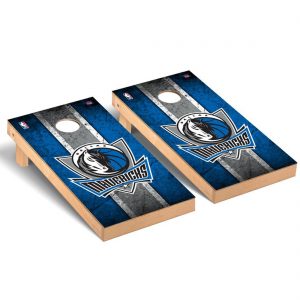 Dallas Mavericks 2′ x 4′ Vintage Regulation Cornhole Board Set