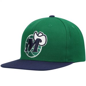 Dallas Mavericks Mitchell & Ness Hardwood Classics Two-Tone Snapback Hat