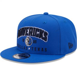 Dallas Mavericks New Era Stacked 9FIFTY Snapback Hat