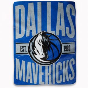 Dallas Mavericks The Northwest Company Clear Out Micro Raschel Plush Blanket