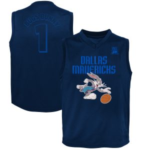 Dallas Mavericks Youth Space Jam 2 Slam Dunk Mesh Tank Top