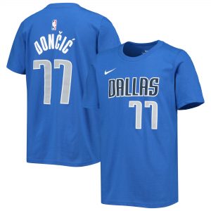 Luka Doncic Dallas Mavericks Nike Youth Logo T-Shirt