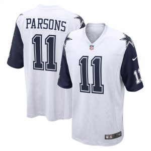 Micah Parsons Dallas Cowboys Nike Alternate Game Jersey – White