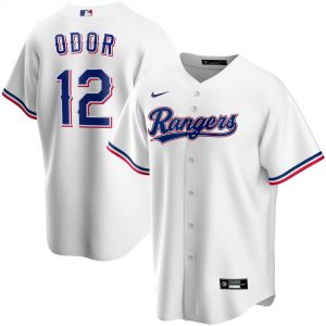 Nike Rougned Odor Texas Rangers White Alternate Replica Player Jersey