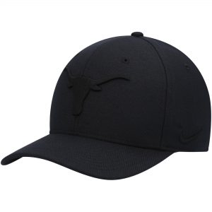 Nike Texas Longhorns Black Performance Classic 99 Triple Black Flex Hat