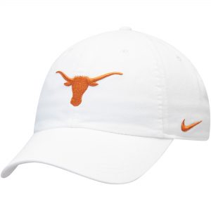 Nike Texas Longhorns White Heritage 86 Logo Performance Adjustable Hat