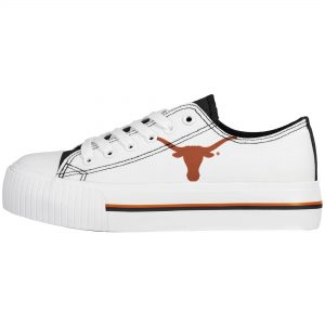 Texas Longhorns FOCO Women’s Platform Canvas Shoes